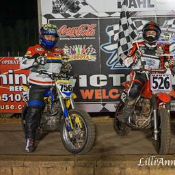 ZACH BAILEY BURST INTO OUTLAW MADDOG $ERIES VICTORY LANE