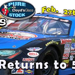 Pure Stocks &amp; Vores Series A Part of ARCA 200 Feb. 27th