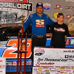 Erb Earns Win at Swainsboro in Lucas Oil Late Model Dirt Series Action