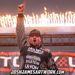 The Dome at America’s Center (St. Louis, MO) – Castrol Gateway Dirt Nationals – December 14th-16th, 2023. (Josh James photo)