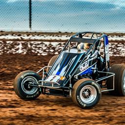 Leer gets highest career finish in a Sprint car