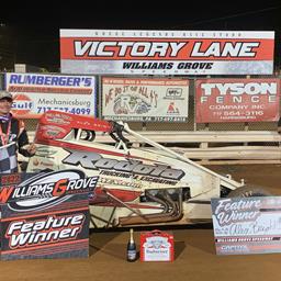 Photo Finish! Bright Bests Danner by .030 For Williams Grove Victory