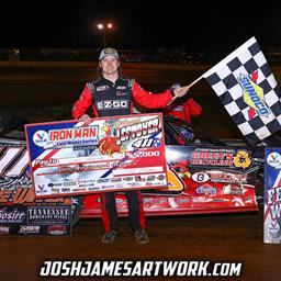 Hedgecock tops Iron-Man foes at 411 Motor Speedway