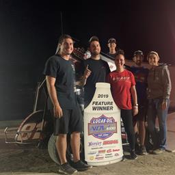 Flud Scores Two Lucas Oil NOW600 Series Wins on Same Night for 11th Time This Season and Laplante Also Victorious During Return to Grayson County
