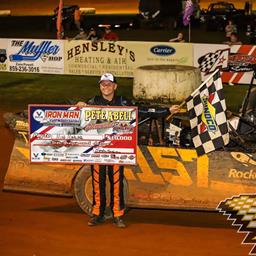 Mike Marlar Picks Up Valvoline Iron-Man Late Model Series Pete Abell Memorial Win at Ponderosa Speedway