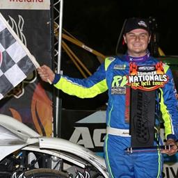 Highland Speedway (Highland, IL) – DIRTcar Summer Nationals – July 8th, 2023. (Terry Page Photo)