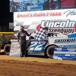 GREGG SATTERLEE SCORES FIRST LINCOLN WIN IN LAZER LATE MODEL CLASH; Cameron Smith Continues Rookie Season Success; Stephen Wurtzer Victorious in Centr