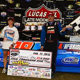 Erb Sweeps Opening Night at East Bay DART Winternationals