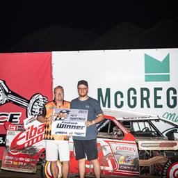 Carter takes $1K on BHE Night before the Creek