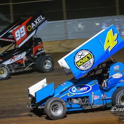 Paul Pokorski tallies top-12 showing in PDTR 360 Sprint Car return