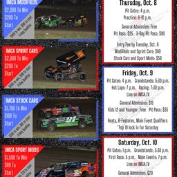 2nd Annual IMCA Missouri Nationals October 8-10
