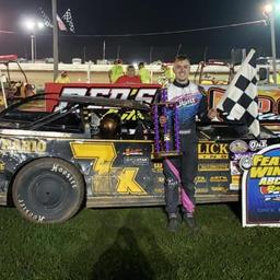 Jesse Glenz races to an eighth-place finish in Red Clay Classic