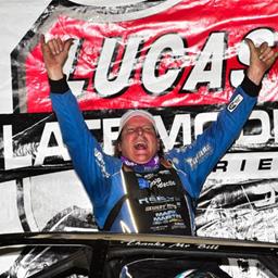 Bloomquist blasts to third straight Lucas Oil win at Lawrenceburg