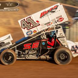 Dominic Scelzi Rebounds for Top 10 During World of Outlaws Race at Calistoga