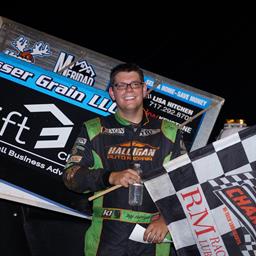 HALLIGAN&#39;S 1st 410 WIN; Owings &amp; Chaney in Victory Lane at Lincoln for 2nd Time in &#39;19