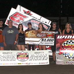 Ryan Timms Unstoppable In ASCS Sprint Week Competition At Creek County Speedway