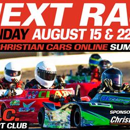 Next Race: Monday, August 15th &amp; 22nd | 2022 Christian Cars Online Summer Series