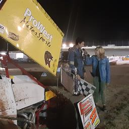 Setters Runs Rocky Mountain Sprint Car Series Winning Streak to Eight in a Row and Produces Top 10 With ASCS Frontier Region
