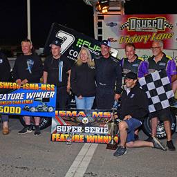John Nicotra Racing Wins 50th Oswego Feature and Supermodified Challenge Championship in 2023