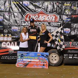 Blankenship Wins Lucas Oil Late Model Dirt Series Debut at Stateline