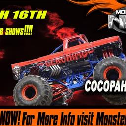 Monster Truck Nitro Tour coming to Cocopah for 2 big shows
