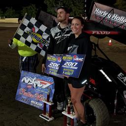 Flud and Pursley Continue Winning Ways During Night 4 of Driven Midwest USAC NOW600 National Series Sooner 600 Week at Creek County Speedway