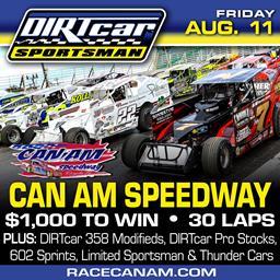 First Responders and DIRTCar Sportsman Series Part of Action-Packed Friday at Can-Am