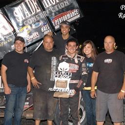 Cotton Classic goes to Elk Grove&#39;s Kyle Larson at Giant Chevrolet Kings Speedway