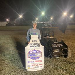 Flud and Crouch Capture Lucas Oil NOW600 Series Wins During Border-Town Showdown Opener at Caney Valley Speedway