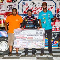 McCreadie Remains Hot in Winning Thursday Night at Batesville Motor Speedway