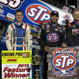 Donny Schatz, Caleb Griffith, and Bryan Sebetto