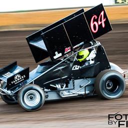 Bowers Hustles to Second-Place Finish at Clay County Fair Speedway