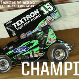 Gravel, Starks Claim Top Qualifying Honors on Opening Night of World Finals; Schatz Clinches 2017 Title
