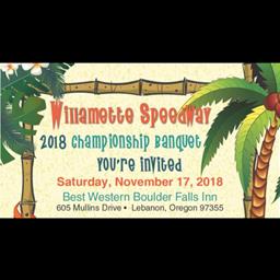 Drivers to be awarded at Awards Banquet!