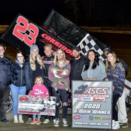 Bergman Holds On For ASCS Sooner Triumph At Creek County Speedway