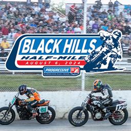Tickets on Sale NOW, August 6th 2024 American Flat Track returns for the Black Hills Half-Mile