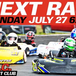 Next Race: Monday, July 27