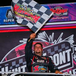 Ryan Gustin cashes $15,000 payday with Hunt the Front Super Dirt Series in first series start