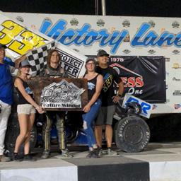 Driever Produces First Career Sprint Car Triumph During ASCS Frontier Region Event