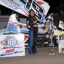 VanInwegen Claims Second Feature of 2015 at I-88 Speedway