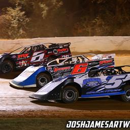 411 Motor Speedway (Seymour, TN) – Castrol FloRacing Night in America – October 11th, 2022. (Josh James Artwork)