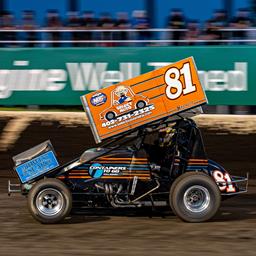 Dover Improves Throughout World of Outlaws Race at Lakeside Speedway