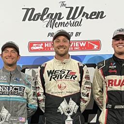 White Flag Pass Nets Scott Bogucki First Ever Knoxville 410 Win!