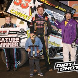Dover dominates record setting night at I-90 Speedway