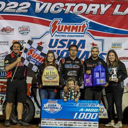 Points leader Tyler Davis captures USRA Modified Summit Shootout on Night 2 of Summit USRA Nationals