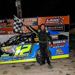 Reay Leads All the Laps on Way to Feature Win at Tri-City Speedway