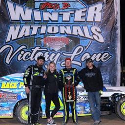 Defending champion Dotson delivers IMCA.TV Winter Nationals feature win