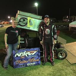 Davidson and Laplante Record Driven Midwest USAC NOW600 National Wins During Series Debut at 281 Speedway