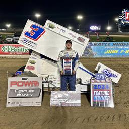GENNETTEN SCORES $5,000 PAYDAY AT I-70