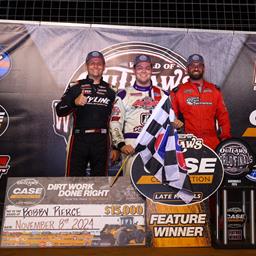 The Dirt Track at Charlotte (Concord, N.C.) – World of Outlaws Case Late Model Series – World Finals – November 6th-9th, 2024. (Josh James Artwork)